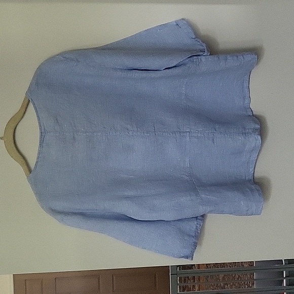 100% LINEN TOP - Picture 5 of 5